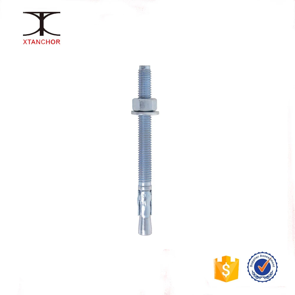 M12 * 70 класс 4 8 Клин якорь/синий оцинкованный