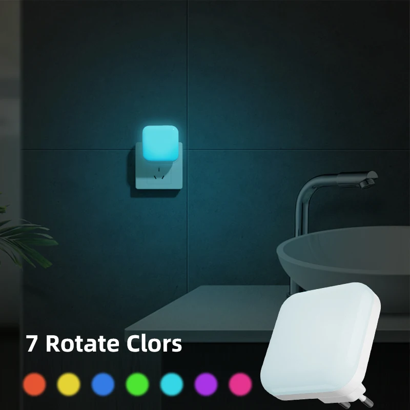 Настраиваемая настройка яркости CDS сенсор ночник для спальни