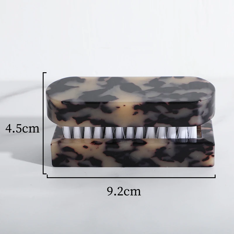 Wholesale Natural Nail Cleaning Brush Art Care Cleaning Tools Plastic Handle Hand Scrubbing Nail Dust Brushes