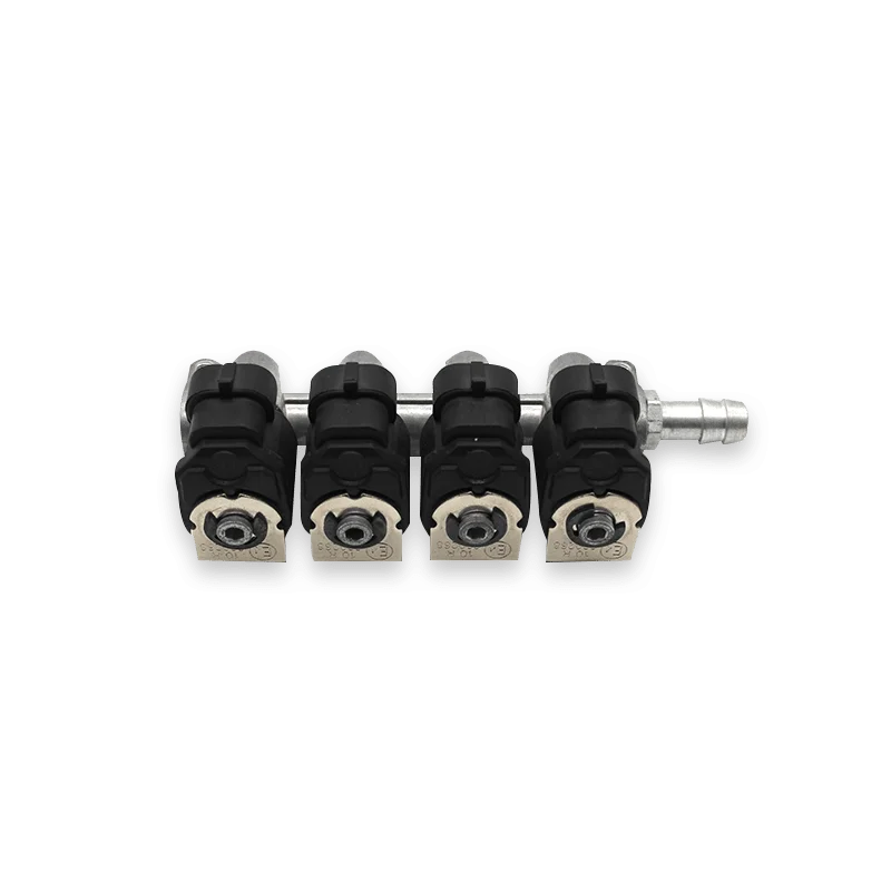 Peru popular model 2-Ohm 4-Cylinder IG1 Type rails 4cylinder sequential lpg gpl glp de gas Injector