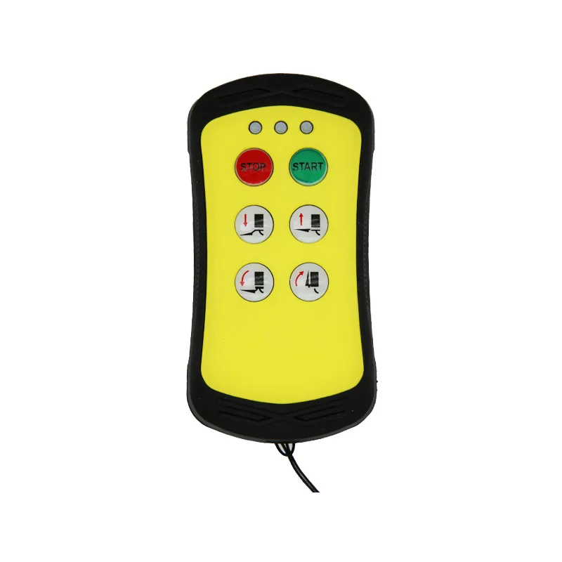 Wireless crane industrial 433mhz single speed radio free programmable remote control 2TX & 1RX