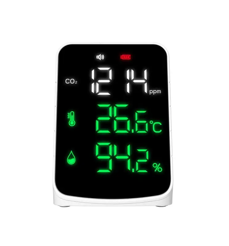 OEM support mini handheld portable NDIR sensor module carbon dioxide detector CO2 meter air gas monitor CO2 ppm monitor