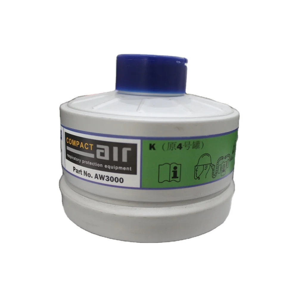 Full Facepiece Protective face gas mask cartridge Replaceable Cartridges for gas mask