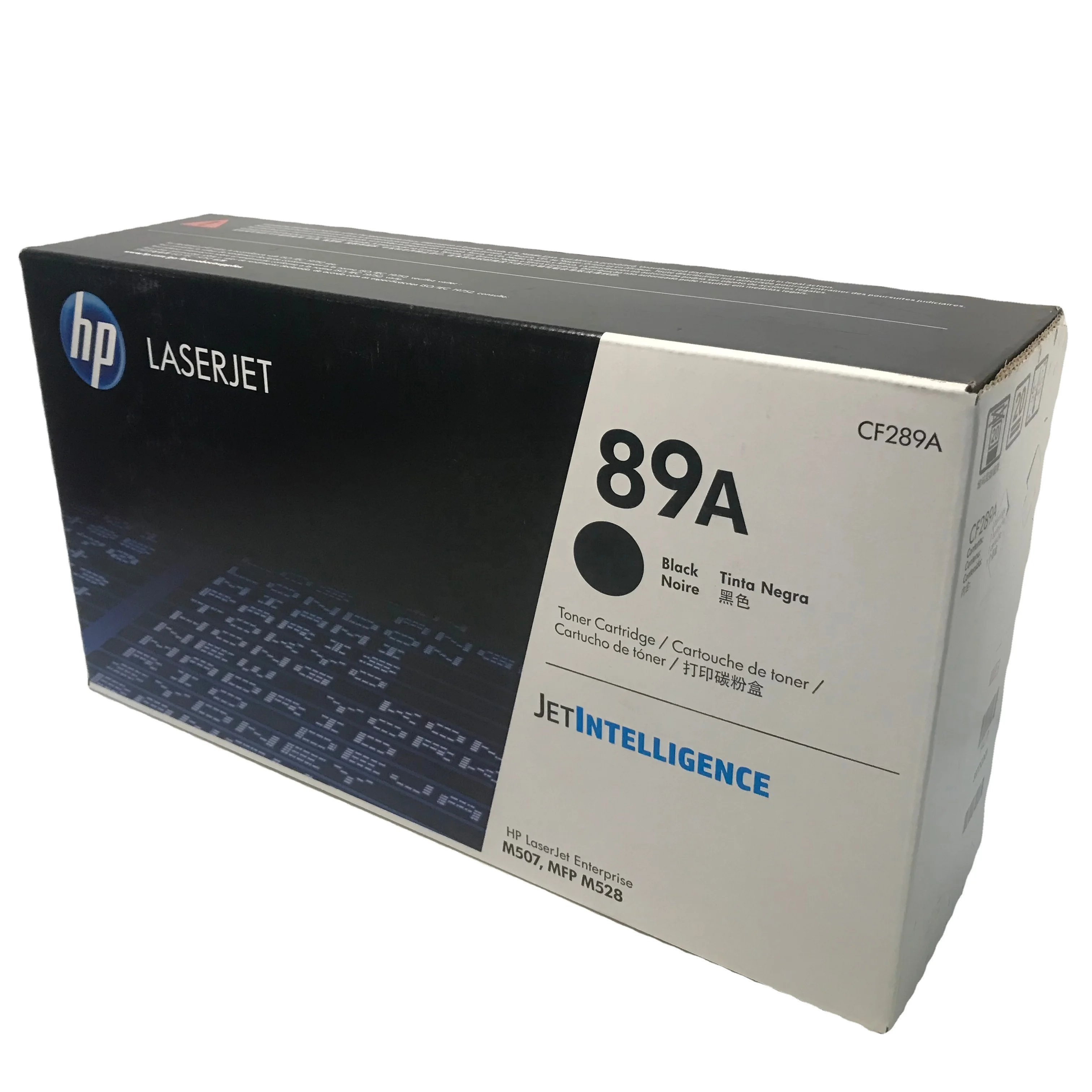 Оригинальный CF289A 89A Лазерный черный картридж с тонером совместимый Hp Laserjet Enterprise M507n/m507dn