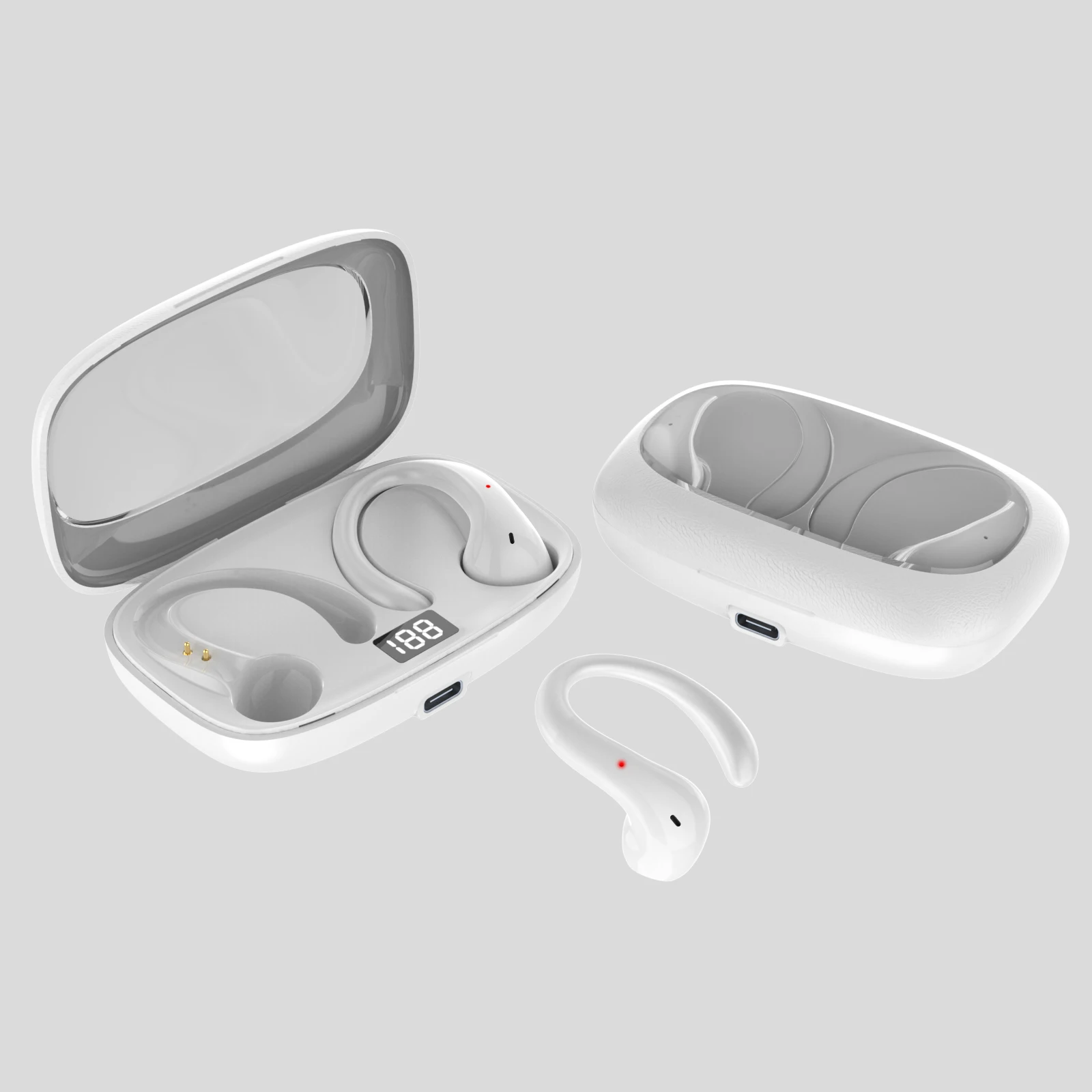 Bluetooth-наушники TWS HD стерео шумоподавляющие беспроводные наушники Bluetooth-5 1 с открытыми наушниками