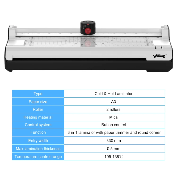 Good Laminator A4 Laminator Machine 4 in 1 Thermal Laminator for Home Office School