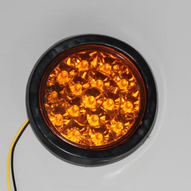 
3inch Led Side Marker Lights for Trailer Trucks bus tail light red amber green blue 