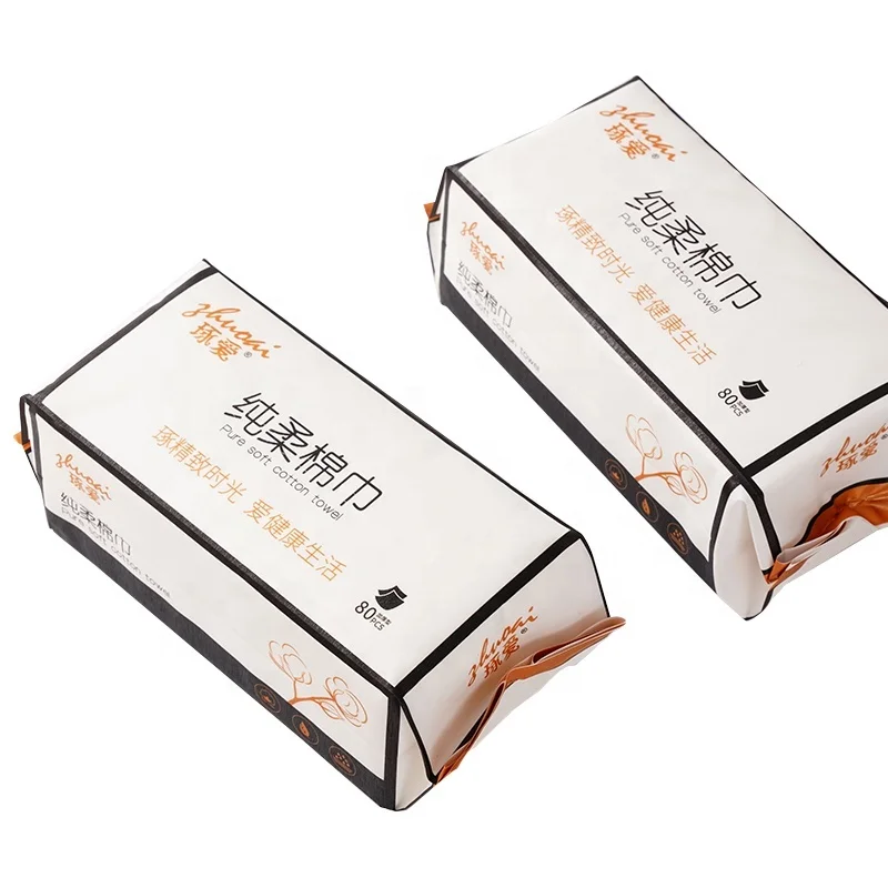 Low Cost Dry Facial Wipes Organic Makeup Remover Wet Wipes For Face