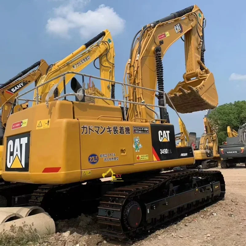 Экскаватор CAT349D оригинальная японская строительная экскаваторная техника CAT349D2L с высокой производительностью хорошее состояние