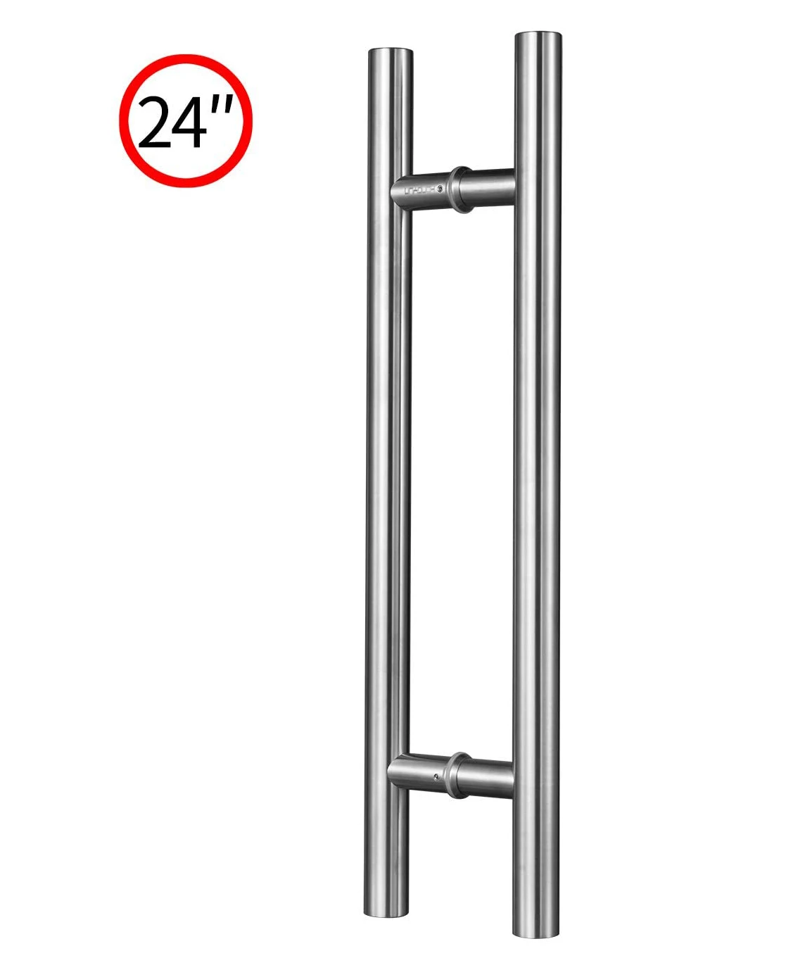 Натяжные дверные ручки 24 дюйма, нажимная дверная ручка из нержавеющей стали