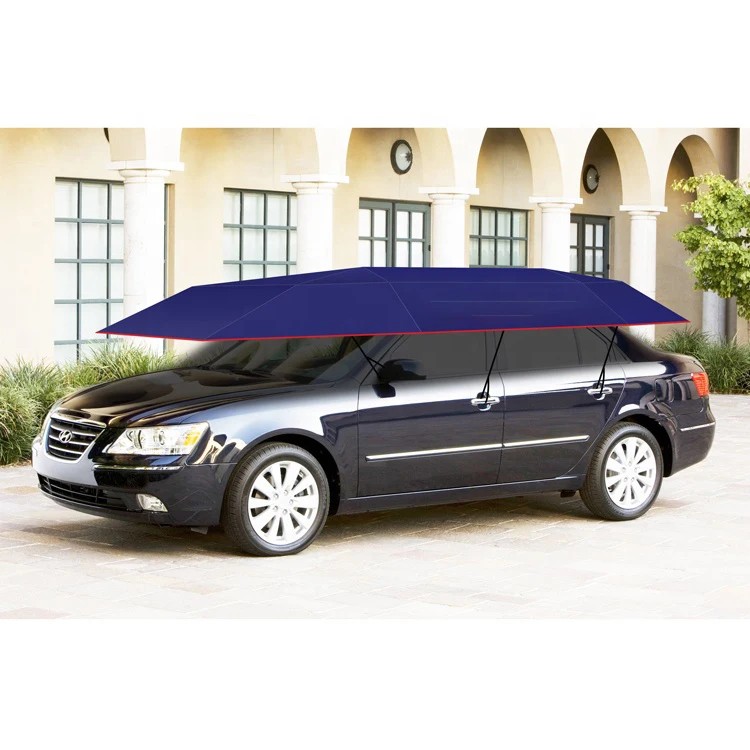 Custom New Design Anti-UV, Automatic Folding Sun Shade Covering  Glass Shield Roof Car Cover Car Umbrella/