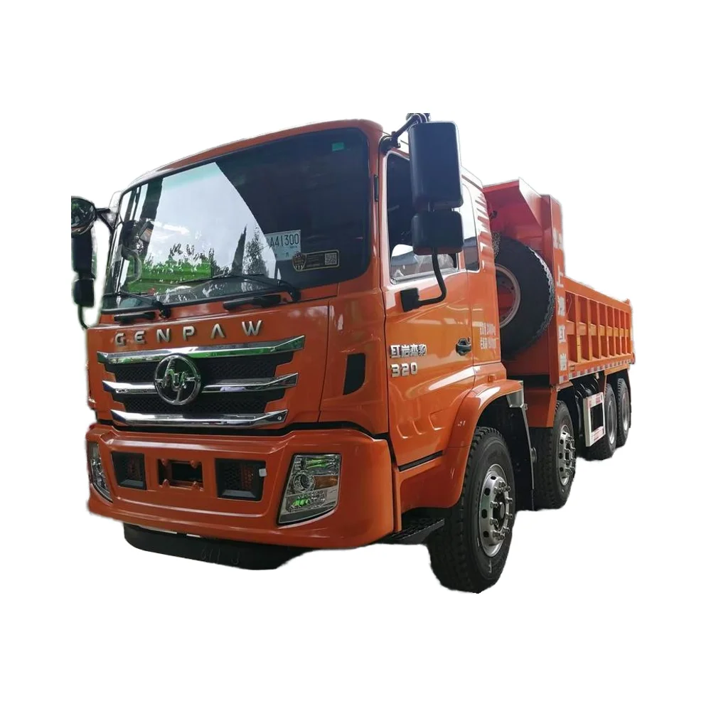 Steyr Red Rock 350 8x4 12-Wheel Heavy Truck 31 Ton Manual Cubic Tipper 400hp 20 Used for Construction Left-Hand Steering