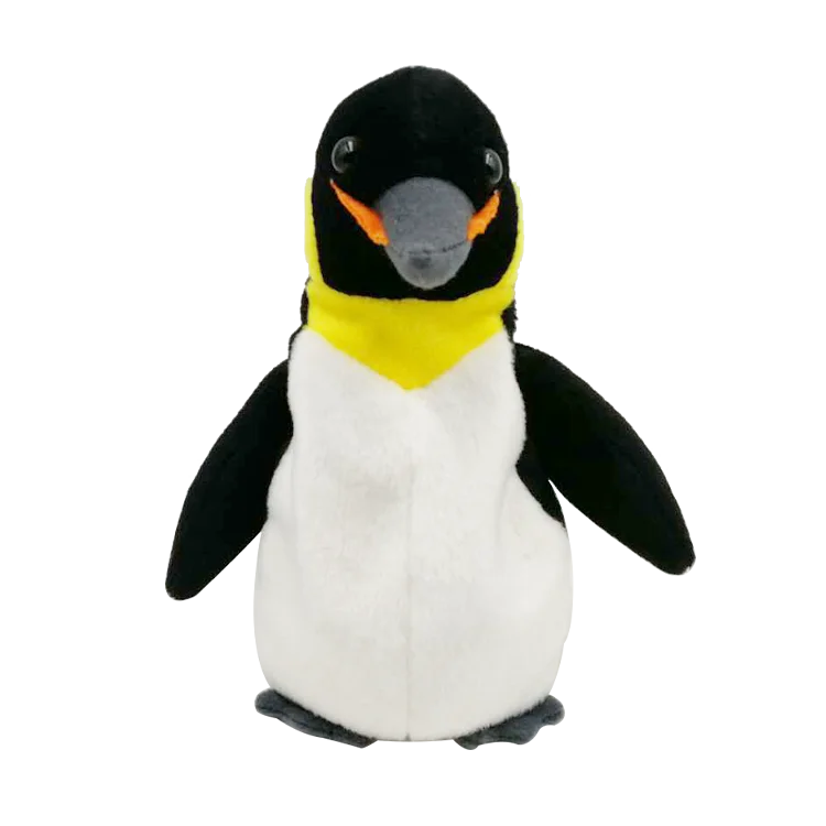 OEM/ODM Cute Sea Animal High Quality Soft Plush Toy 7 Inch Beanie Penguin Based on Factory Price