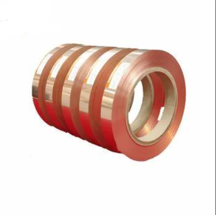 Premium pure copper strips C1100 Cutter Copper Strips T2 red strip coil for metal arts and crafts projects