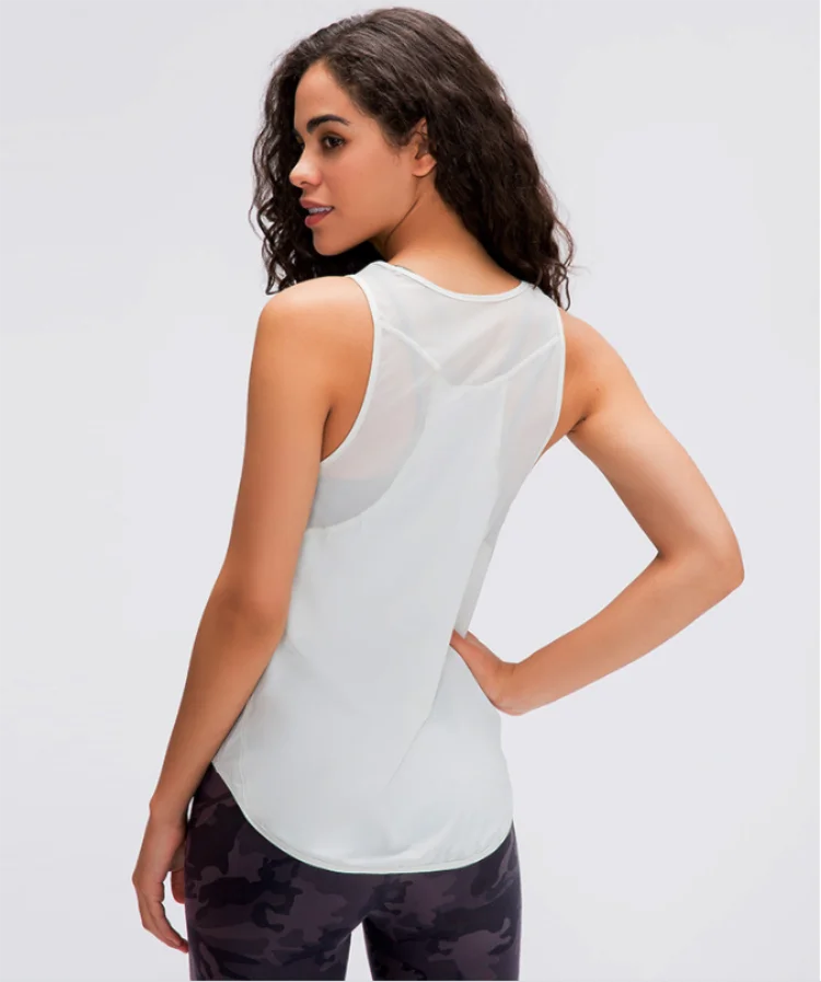 
Activewear high quality sport vest women running workouts summer racerback yoga tank top 