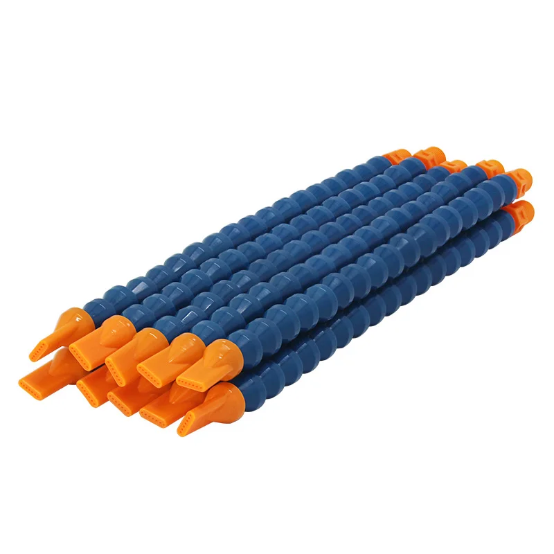 10 Pcs Porous Flat Nozzle Nylon Braided Hose Cnc Accessory Machine Lathe Cooling Pipe