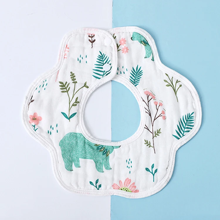 100% Cotton Baby Bibs Baby Girls boys Bibs & Burp Cloths Baby Clothing Product Wholesale