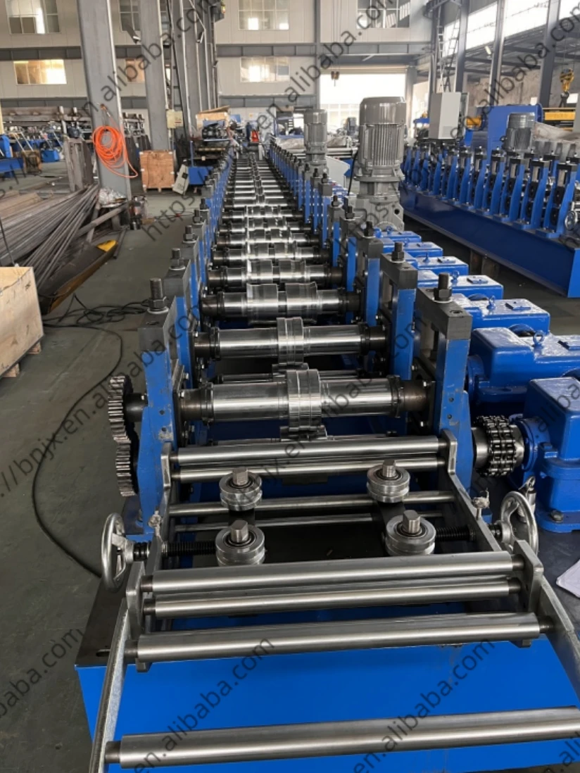 Warehouse Storage Shelf Upright Rolling Machine Full Automatic Shelf Rack Roll Forming Machine