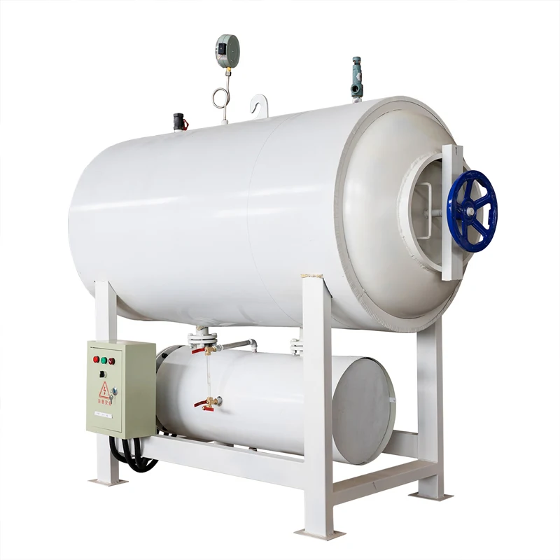 900L 2000L mushroom autoclave sterilization machinery substrate sterilizing machine