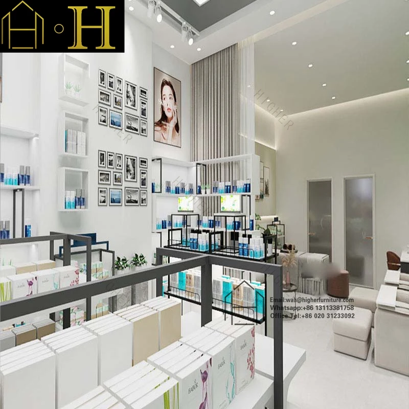 Розничная продажа косметических стендов витрина для косметики