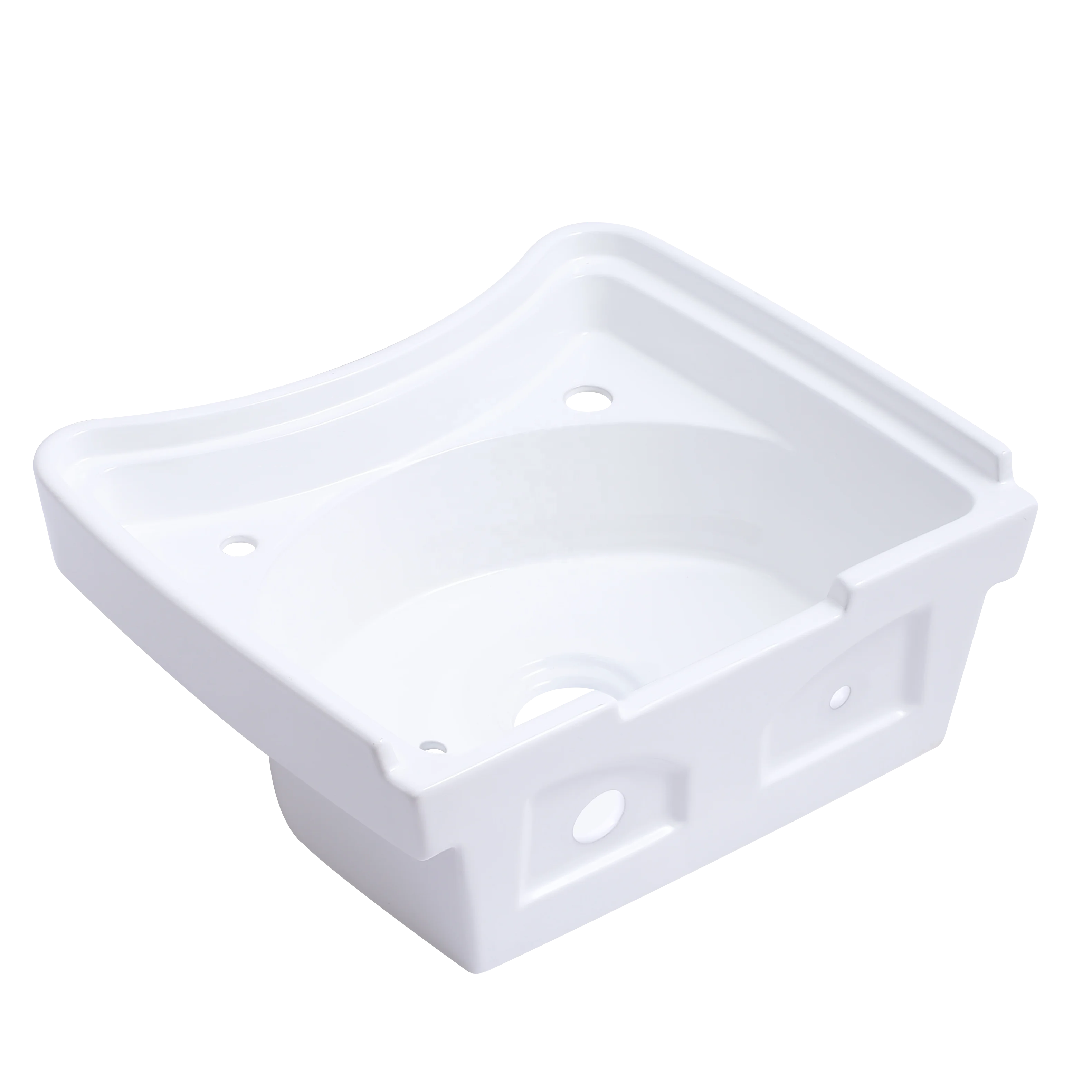 Factory Supply Thai Style Ceramic Shampoo Basin Hair Salon Shampoo Basin