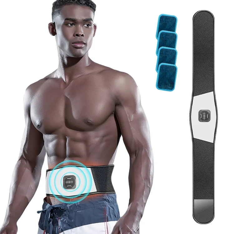 Electric Smart Tens EMS Fitness Abs Muscle EMS Abdominal Muscle building Stimulant Electronic Weight Loss Body Massage Belt