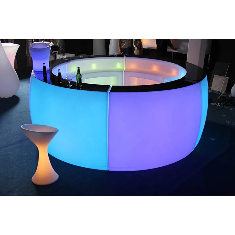 Hot selling high quality LED bar counter, family bar counter, mobile bar counter