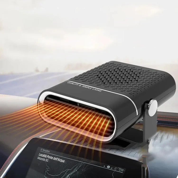 Portable Car Window Defroster Suppliers Car Mounted Heater 12v 150w Heater With Fan