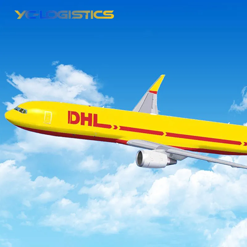 International shipping rates DHL tape express shipping agent air freight DHL china to usa canada Europe