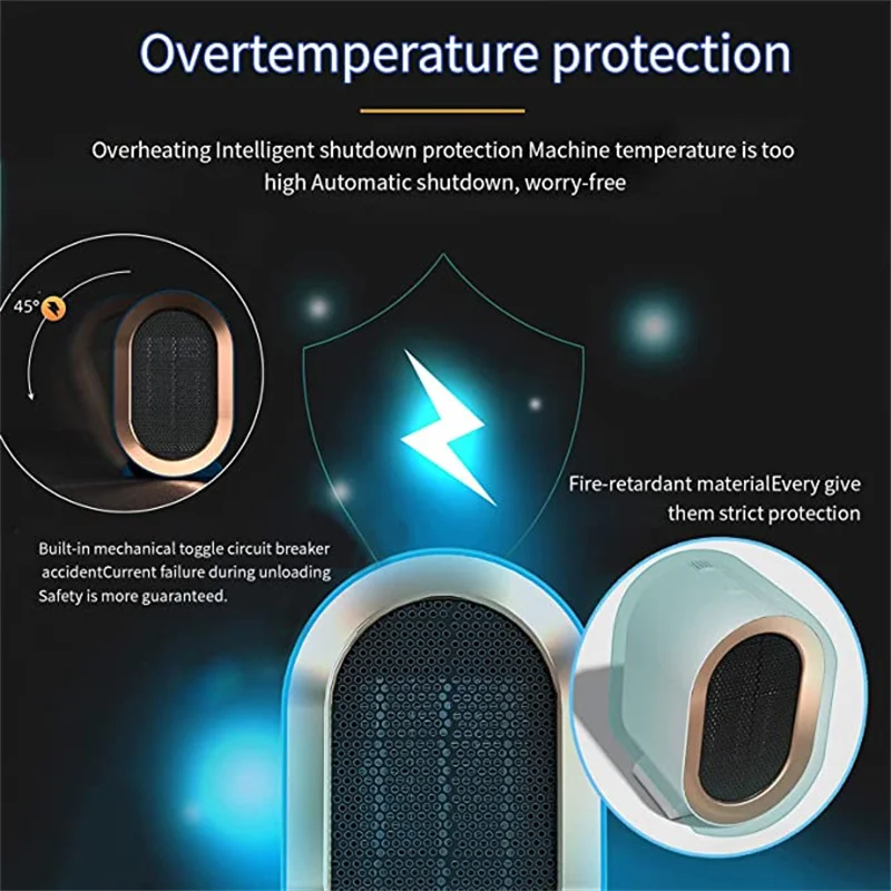 Space Desk Thermostat Control Smart Home Heaters Overheating Heater heaters of Competitive Price for Winter Living Room