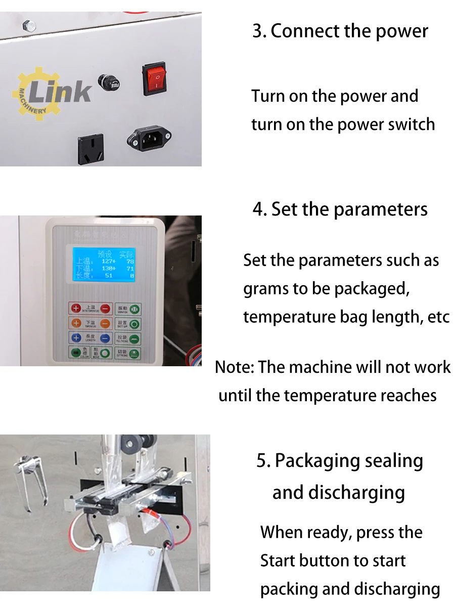 Industrial High Quality Melon Seed Kernel Grain Automatic Tea Bag Packing Machine