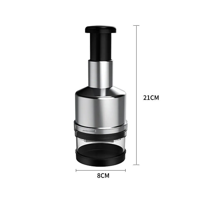 Multifunction Hand Press Food Cutter Garlic Onion Nuts Grinder Mincer Kitchen Accessories Manual Fruit Vegetable Chopper