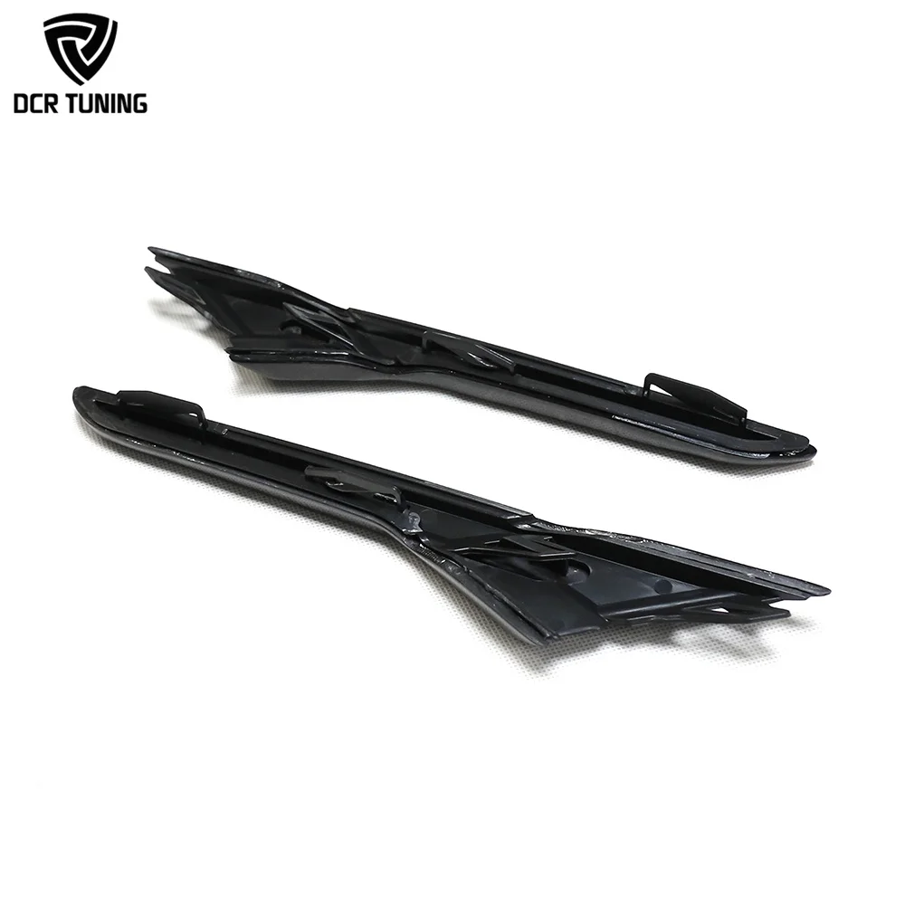 Forged Carbon Fiber Fender Trim for BMW F90 M5 Carbon Side Air Vents Replacement Grille Clip-on 2018+