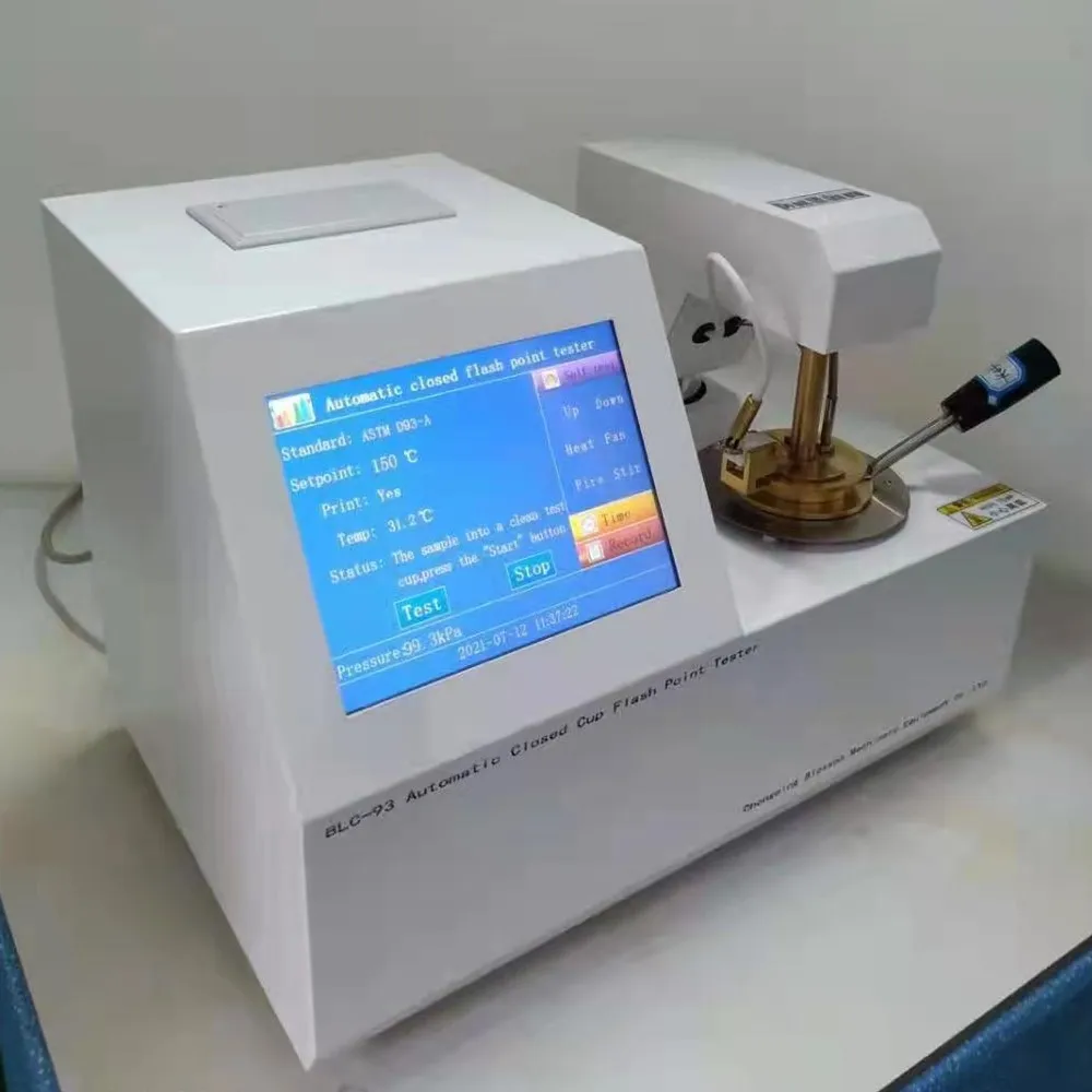 ASTM D93 тестер с закрытым стаканом для