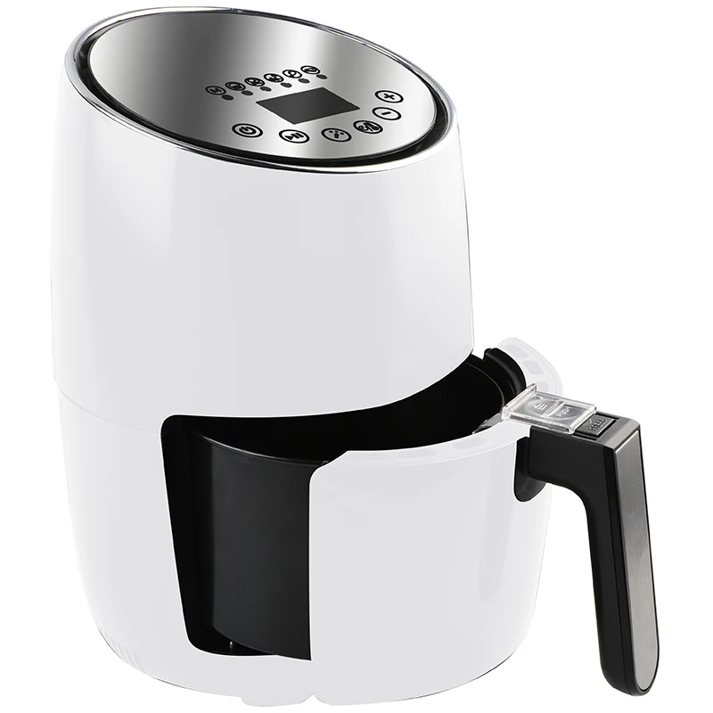 And Kitchen Smart Appliances 1200W Digital Control Air Fryer Oem Air Fryer Electric PTFE Round 2023 Best Selling Household Home