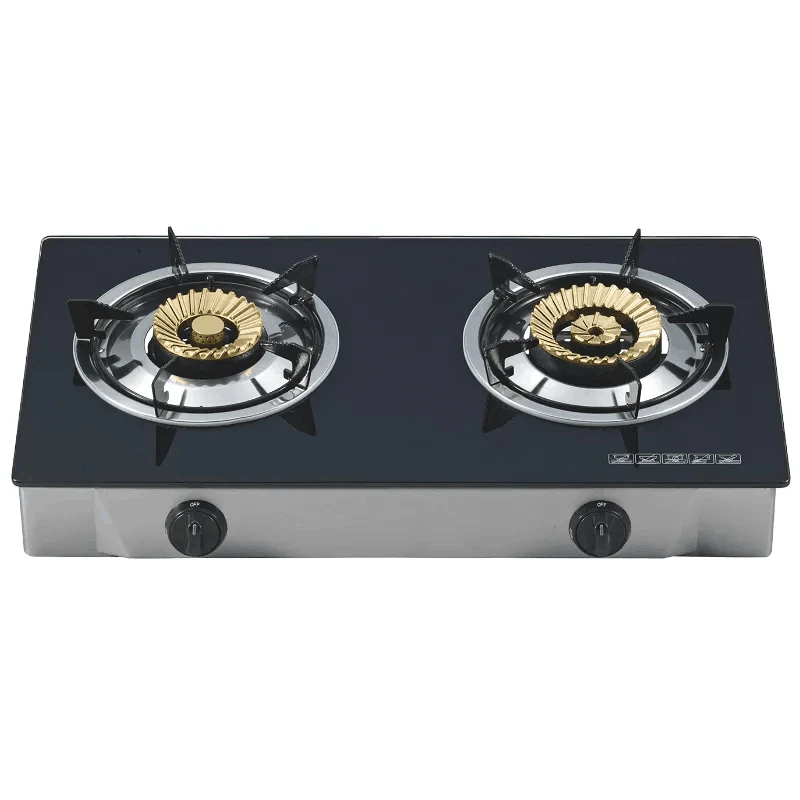 factory manufacturer portable double burner gas stove 2 burners for Outdoor Household Hotel Garage Use