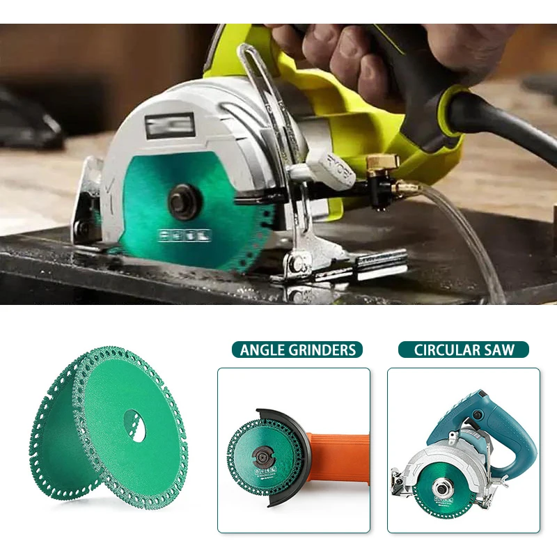 4 inch 2mm Ultra-thin Glass Porcelain Saw Wheel Diamond Saw Blade for Smooth Cutting Grinding Jade Crystal Stone Ceramic Tile