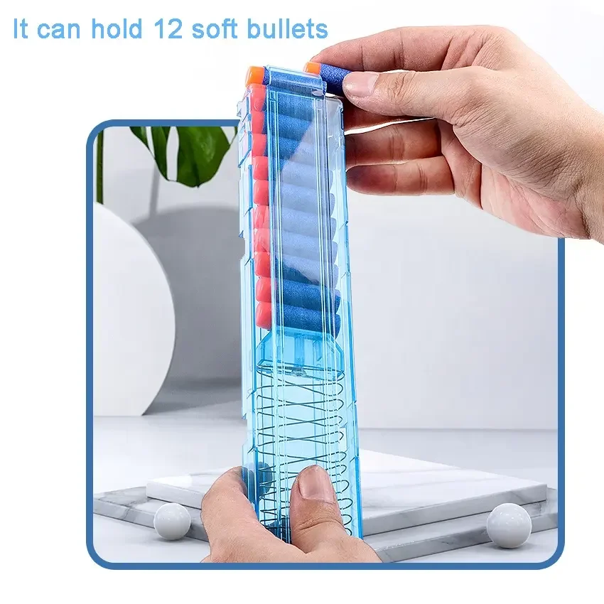 Outdoor Hot Sale 2023 New Submachine Gun EVA Soft Bullet SMG Burst Shooting Dart Electric Toy Gun