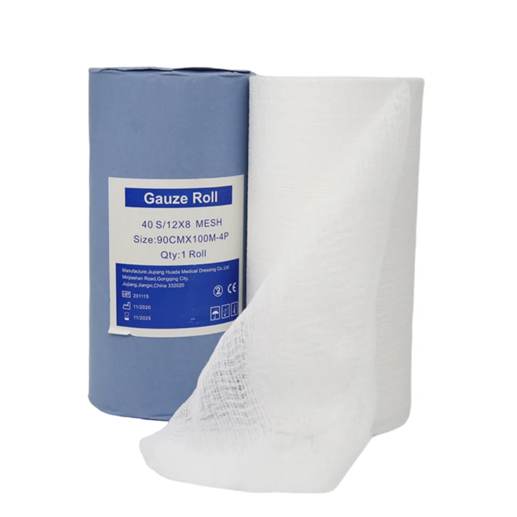 Hot Sale and OEM Size gauze bandage with factory price First Aid Bandage