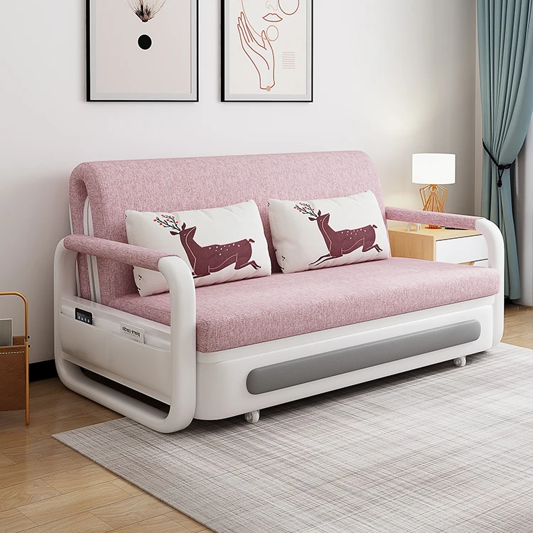 Cheep Price Home Living Room Folding Furniture Steel Frame 1m 1.2m 1.5m 1.8m Modern Sofa Cum Bed