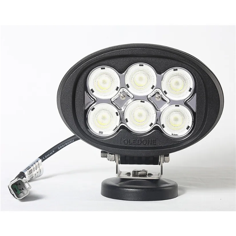 Oledone Oval 60W 12V Light LED Work Light LED Flood Spot Light Tractor Truck Flood Beam