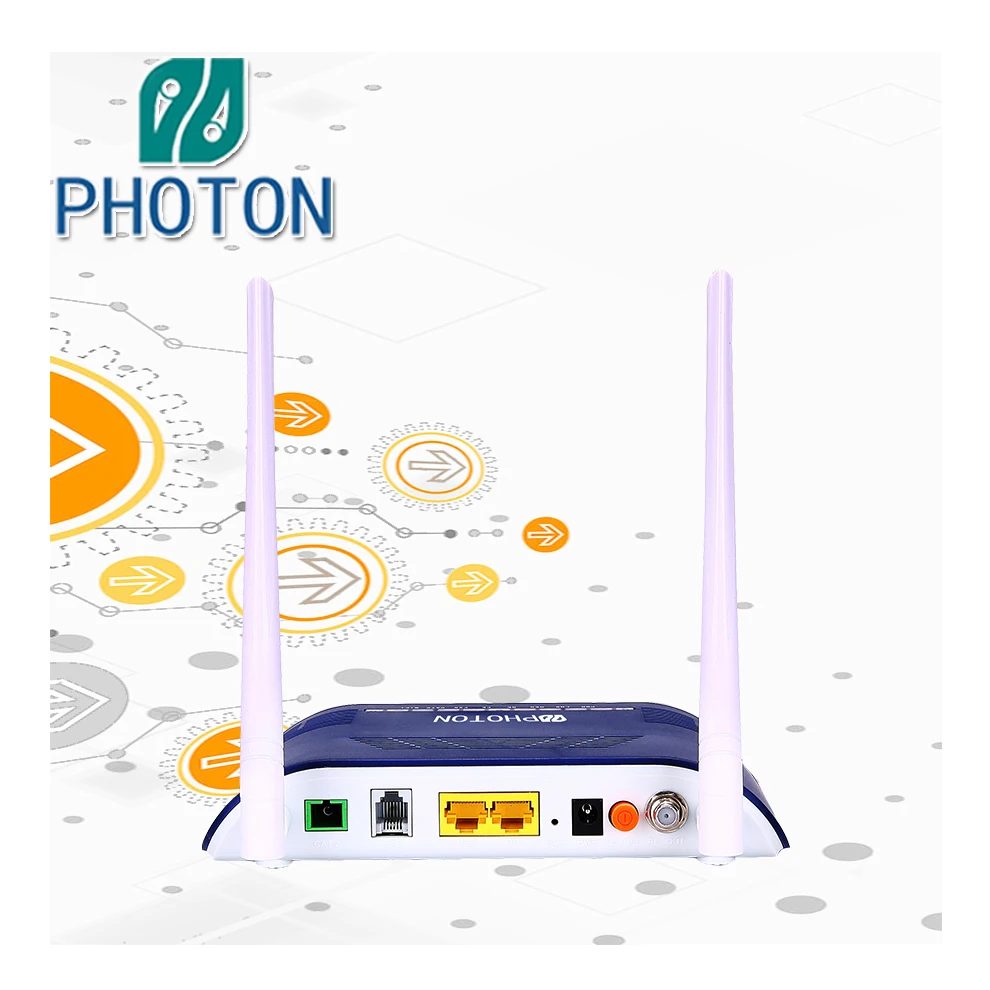 Ftth price fiber optic 1ge 1fe wifi gpon onu catv  ont modem
