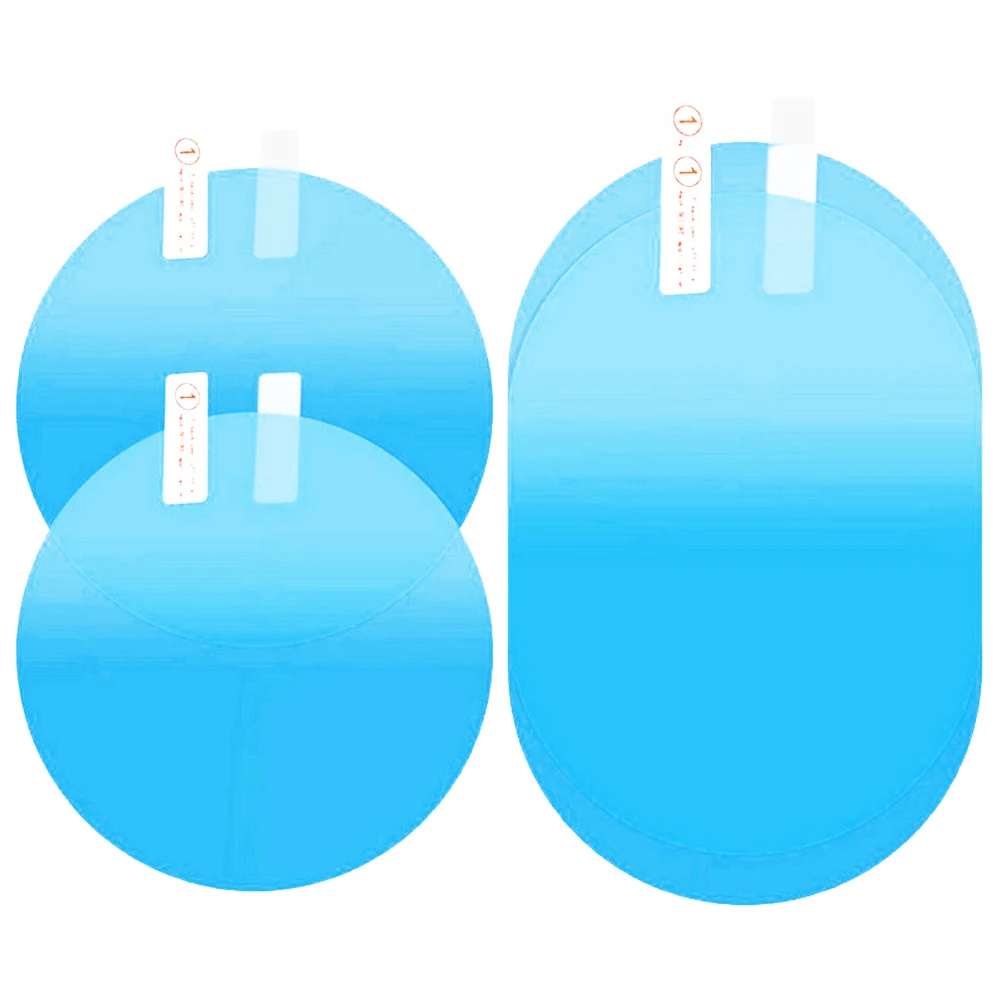 Automobile rear-view mirror rain proof film anti glare waterproof windshield anti fog film