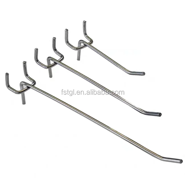 Various types of single-line hooks supermarket display hooks sturdy and safe hooks that meet the requirements