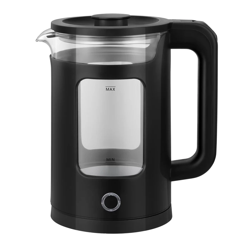 LED Illuminated1.8L Portable Design Glass Electric Kettle  electric kettle manufacturer