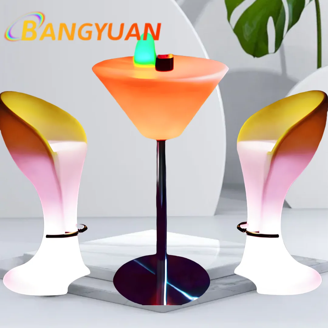 LED furniture bar table bar furniture for nightclub illuminated led bar table nightclub party furniture LED table