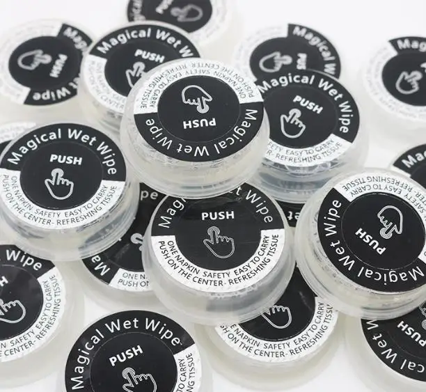 OEM ODM Private Label Magical Push Wet Wipe for Restaurant Salon Gym Adults Cleansing Household Daily Life Cleaning