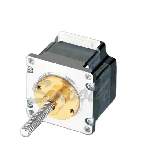 Nema 23 External 1.8 Step Angle Smooth Maximum Thrust  1030mnm 4 Wires For CNC Llinear Stepper Motor