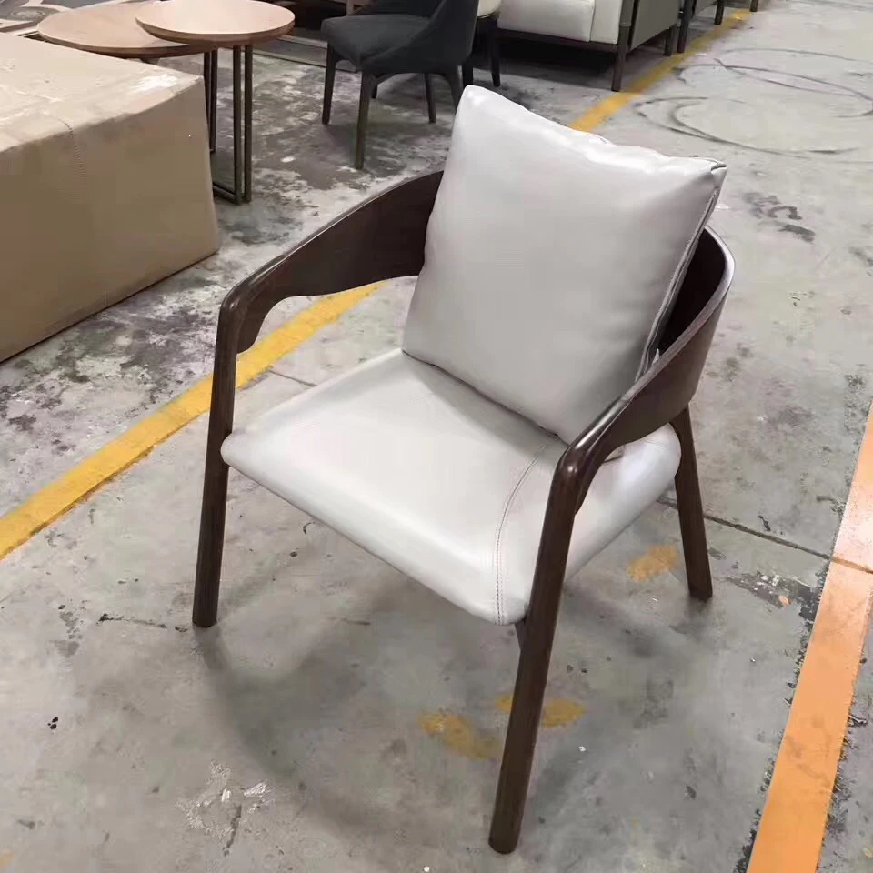 Elegant wholesale solid wooden upholstery fabric hotel restaurant furniture chair