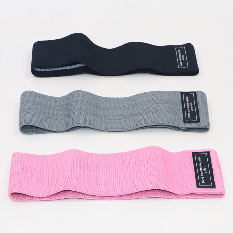 soft durable elastic Yoga bands stretching, new material bands for pull-up resistance exercise